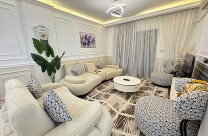 Apartment - 2 Bedrooms - 1 Bathroom for rent in El Rehab Extension - Al Rehab - New Cairo City - Cairo