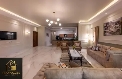 Apartment - 3 Bedrooms - 2 Bathrooms for rent in El Yasmeen 1 - El Yasmeen - New Cairo City - Cairo