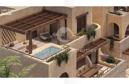 Chalet - 3 Bedrooms - 4 Bathrooms for sale in Ramla - Ras Al Hekma - North Coast