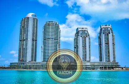 Apartment - 2 Bedrooms - 2 Bathrooms for sale in Beachfront Towers - New Alamein City - Al Alamein - North Coast