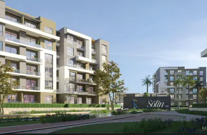 شقة - 3 غرف نوم - 2 حمامات للبيع في شارع النوادي - حدائق اكتوبر - مدينة 6 أكتوبر - الجيزة