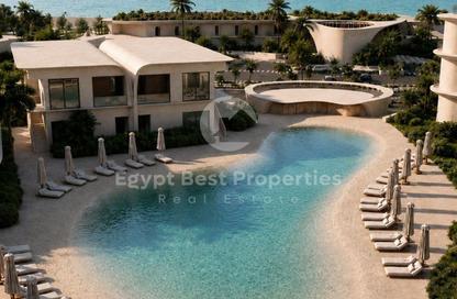 Penthouse - 3 Bedrooms - 4 Bathrooms for sale in Azha North - Ras Al Hekma - North Coast