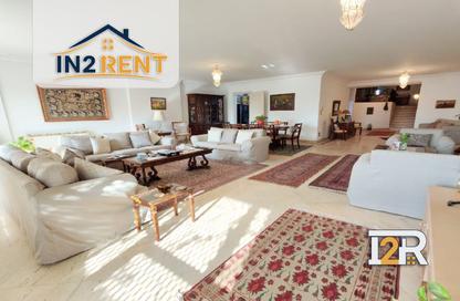 Apartment - 3 Bedrooms - 3 Bathrooms for rent in Sarayat Al Maadi - Hay El Maadi - Cairo