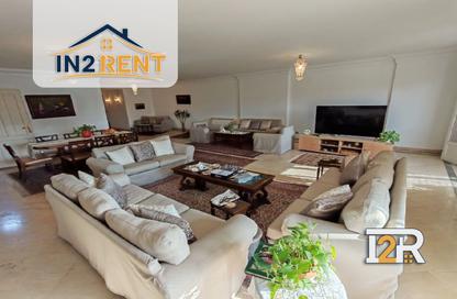 Apartment - 3 Bedrooms - 3 Bathrooms for rent in Sarayat Al Maadi - Hay El Maadi - Cairo