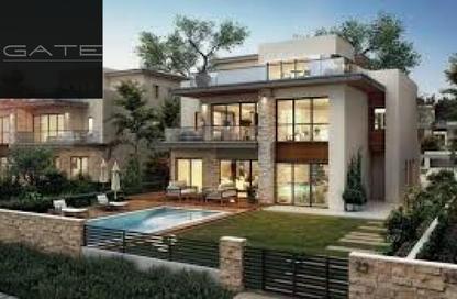 Twin House - 4 Bedrooms - 4 Bathrooms for sale in The Estates - Sheikh Zayed Compounds - Sheikh Zayed City - Giza