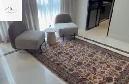 Apartment - 2 Bedrooms - 2 Bathrooms for rent in Aljazi Marriott Residences - Mohamed Naguib Axis - North Investors Area - New Cairo City - Cairo