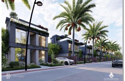 Twin House - 4 Bedrooms - 3 Bathrooms for sale in Saada Compound - New Cairo City - Cairo
