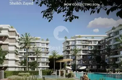 Apartment - 2 Bedrooms - 1 Bathroom for sale in Coy - Sheikh Zayed Compounds - Sheikh Zayed City - Giza