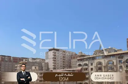 شقة - 3 غرف نوم - 1 حمام للبيع في شارع الملك حفني - العصافرة - حي ثان المنتزة - الاسكندرية