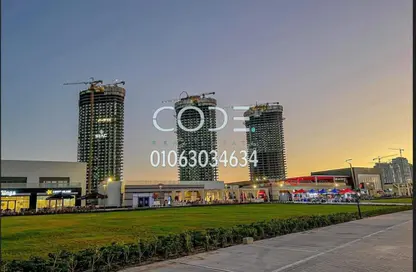 Apartment - 1 Bedroom - 1 Bathroom for sale in North Edge Towers - New Alamein City - Al Alamein - North Coast