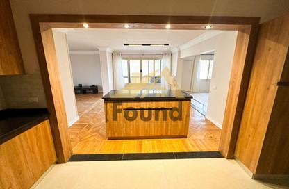 Apartment - 4 - 3 for rent in Taha Hussein St. - Zamalek - Cairo