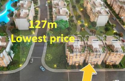 Apartment - 3 Bedrooms - 2 Bathrooms for sale in Aqmar - Al Wahat Road - 6 October City - Giza