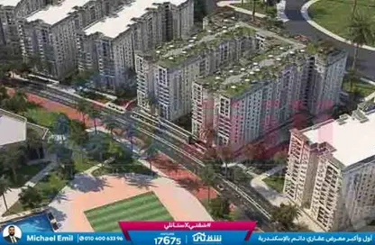 شقة - 3 غرف نوم - 2 حمامات للبيع في مروج - سموحة - حي شرق - الاسكندرية