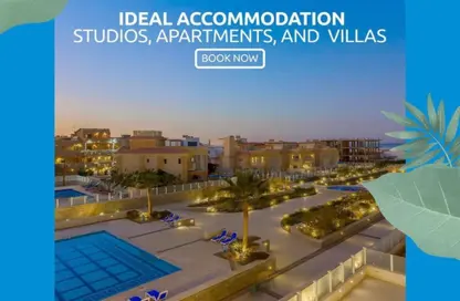 Chalet - 2 Bedrooms - 1 Bathroom for sale in Selena Bay Resort - Hurghada Resorts - Hurghada - Red Sea