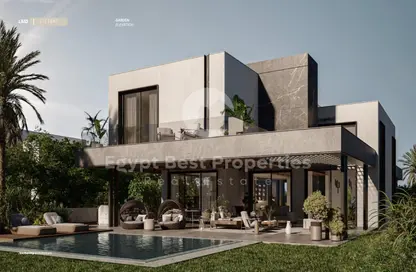 Villa - 4 Bedrooms - 4 Bathrooms for sale in Creek Town - The 1st Settlement - New Cairo City - Cairo Villa - 4 Bedrooms - 4 Bathrooms for sale in Creek Town - The 1st Settlement - New Cairo City - Cairo