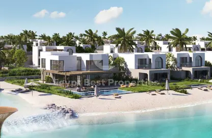 Chalet - 2 Bedrooms - 3 Bathrooms for sale in The Med - Ras Al Hekma - North Coast