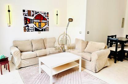 Apartment - 1 Bedroom - 1 Bathroom for rent in Palm Hills Village Gate - South Investors Area - New Cairo City - Cairo