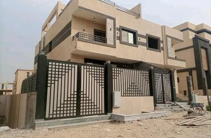 Twin House - 7 Bedrooms - 7 Bathrooms for sale in Palm Villa - Al Wahat Road - 6 October City - Giza