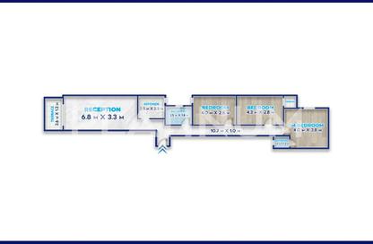 Apartment - 3 Bedrooms - 2 Bathrooms for sale in Khaled Ibn Alwaleed St. - Sidi Beshr - Hay Awal El Montazah - Alexandria