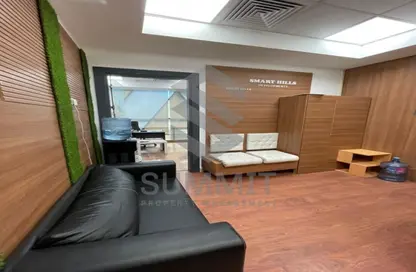 Office Space - 2 Bedrooms - 1 Bathroom for rent in Cairo Business Plaza - North Teseen St. - The 5th Settlement - New Cairo City - Cairo