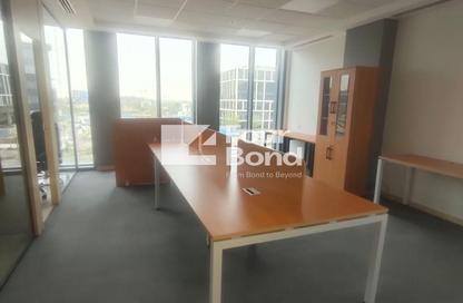Office Space - Studio - 2 Bathrooms for rent in Cairo Festival City - North Investors Area - New Cairo City - Cairo