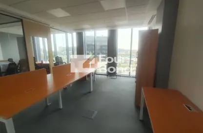 Office Space - Studio - 2 Bathrooms for rent in Cairo Festival City - North Investors Area - New Cairo City - Cairo