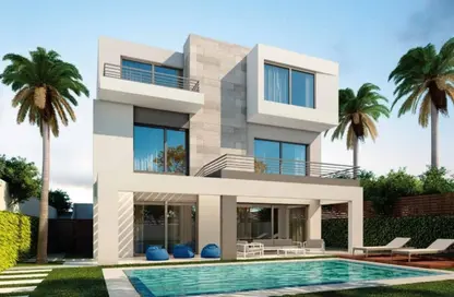 فيلا - 8 غرف نوم - 8 حمامات للبيع في بالم هيلز - كمبوندات الاسكندرية - الاسكندرية