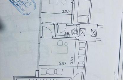 Office Space - 1 Bedroom - 1 Bathroom for rent in Cairo Business Plaza - North Teseen St. - The 5th Settlement - New Cairo City - Cairo
