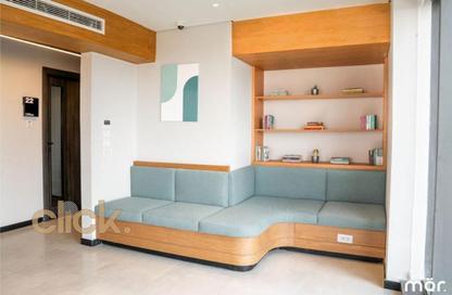 Office Space - Studio - 2 Bathrooms for rent in V90 - North Teseen St. - The 5th Settlement - New Cairo City - Cairo