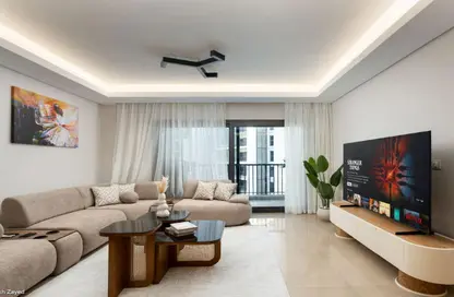 Apartment - 3 Bedrooms - 3 Bathrooms for rent in Park Side Residence - Zed Towers - Sheikh Zayed Compounds - Sheikh Zayed City - Giza