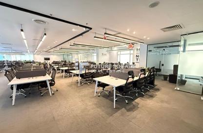 Office Space - Studio - 7+ Bathrooms for rent in New Cairo Centre - North Teseen St. - The 5th Settlement - New Cairo City - Cairo
