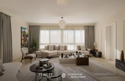 شقة - 3 غرف نوم - 3 حمامات للبيع في أو ويست - كمبوندات 6 أكتوبر - مدينة 6 أكتوبر - الجيزة