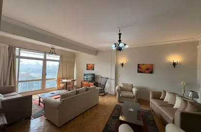 Apartment - 3 Bedrooms - 1 Bathroom for rent in Abou Al Feda St. - Zamalek - Cairo