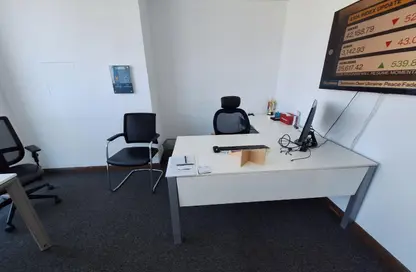 Office Space - 7 Bedrooms - 2 Bathrooms for rent in Bank Center Street - South Teseen St. - The 5th Settlement - New Cairo City - Cairo