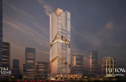 Office Space - Studio for sale in Taj Tower - Central Business District - New Capital City - Cairo