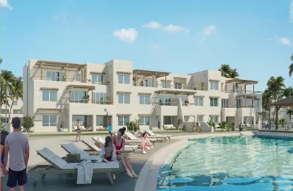 شاليه - غرفة نوم - 1 حمام للبيع في هاسيندا وترز - قسم الضبعة - الساحل الشمالي