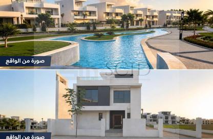 Townhouse - 3 - 3 for sale in Lake West - Sheikh Zayed Compounds - Sheikh Zayed City - Giza