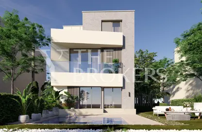 Villa - 4 Bedrooms - 4 Bathrooms for sale in The brooks - El Katameya Compounds - El Katameya - New Cairo City - Cairo