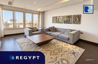 Apartment - 2 - 2 for rent in Ahmed Heshmat St. - Zamalek - Cairo