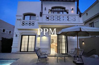 Villa - 5 Bedrooms - 4 Bathrooms for rent in Garden Residence - Hyde Park - New Cairo City - Cairo