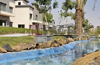 Apartment - 3 Bedrooms - 3 Bathrooms for sale in Creek Town - The 1st Settlement - New Cairo City - Cairo