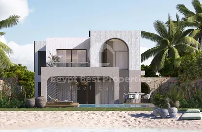 فيلا - 4 غرف نوم - 5 حمامات للبيع في ذا مد - راس الحكمة - الساحل الشمالي