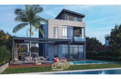 منزل مزدوج - 3 غرف نوم - 3 حمامات للبيع في ذا 8 - مدينة زايد الجديدة - الشيخ زايد - الجيزة