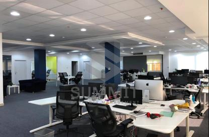 Office Space - Studio - 4 Bathrooms for rent in The Industrial Zone - 5th Settlement Compounds - The 5th Settlement - New Cairo City - Cairo