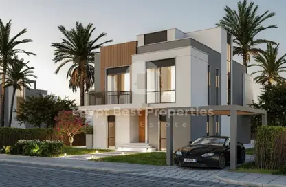 تاون هاوس - 3 غرف نوم - 3 حمامات للبيع في ليك ويست - كمبوندات الشيخ زايد - الشيخ زايد - الجيزة