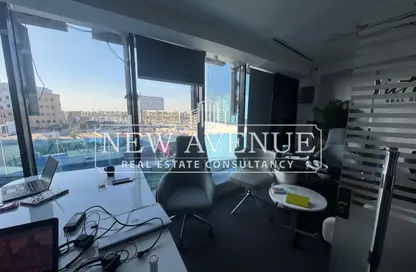 Office Space - 3 Bedrooms - 1 Bathroom for rent in New Cairo Centre - North Teseen St. - The 5th Settlement - New Cairo City - Cairo