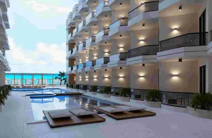 Apartment - 1 Bedroom - 1 Bathroom for sale in Storia Del Mare - Hurghada Resorts - Hurghada - Red Sea