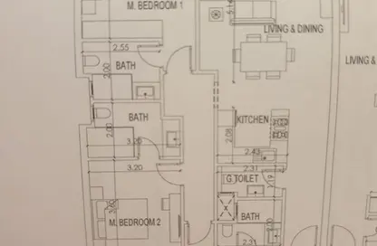 شاليه - 3 غرف نوم - 3 حمامات للبيع في هاسيندا ويست - راس الحكمة - الساحل الشمالي