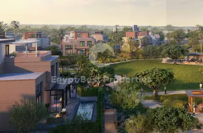 (بنتهاوس  (روف - 4 غرف نوم - 3 حمامات للبيع في كريسينت واك - كمبوندات التجمع الخامس - التجمع الخامس - مدينة القاهرة الجديدة - القاهرة