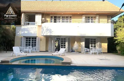 Villa - 5 Bedrooms - 5 Bathrooms for rent in Al  Rabwa - Sheikh Zayed Compounds - Sheikh Zayed City - Giza